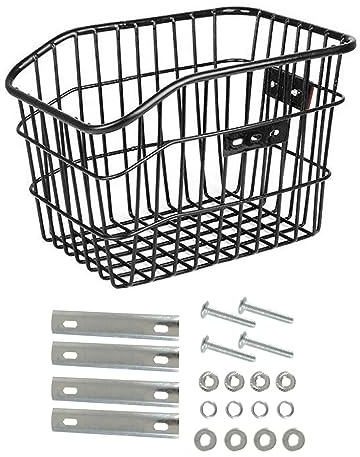 Harilla Fahrradkorb für den hinteren Gepäckträger, Fahrrad-Gepäckträgertasche, Reitstockhalter, Fahrradrahmenkorb, Fahrradtasche mit großer Kapazität für