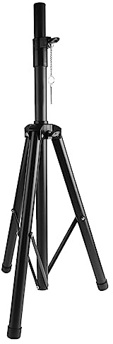 Lautsprecherständer, Verstellbarer Winkel, Robust, Resonanzreduzierend, Metall-Eisen-Lautsprecherstativ 3,0–5,9 Fuß für Hochleistungslautsprecher