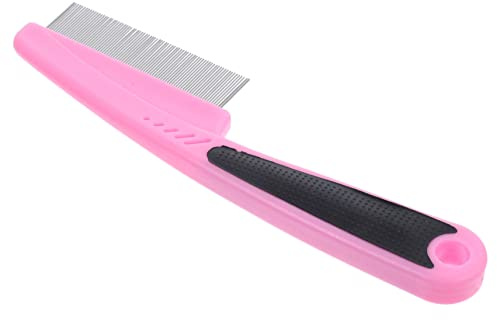 PLAFOPE Stainless Steel Fin Kam För Dandruff Professionell Finkam För Pojke Flicka Vuxna Och Husdjur Hårvård Långvarig Antistatisk Och Tålig För Skalpbehandling Och Styling