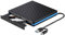 Giyofom Reproductor de DVD Unidad óPtica Externa Tipo-C USB 3.0 Grabadora de CD/DVD 2 en 1 Lector de Tarjetas Unidad RW Reproductor de Unidad óPtica Externa