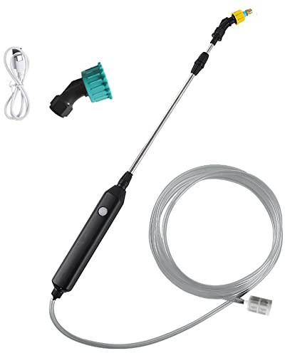 Jolsaawie Spruzzatore Elettrico da Giardino Atomizzazione Automatica USB Ricaricabile Spruzzatore per Piante Annaffiatoio da Giardino
