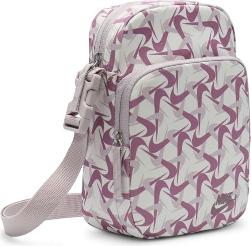 Nike Unisex FZ2526-133 Crossbody-Tasche, Sail/Platinum Violet/Taupe Grey
