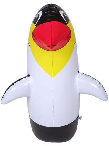 HONITANO Inflatable Penguin Toy 70cm for Kids Outdoor Play Garden Decoration Cartoon Animal Figurine Blow up Children Interactive Toy Random Color