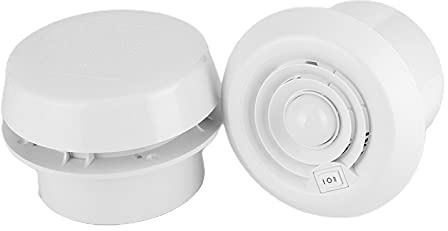 Pssopp Ventilador de Ventilación de Techo para Vehículos Recreativos, Material ABS, Ventilador Silencioso de Flujo de Aire de 12 V para Cocina y Baño en Remolques de Viaje y Autocaravanas