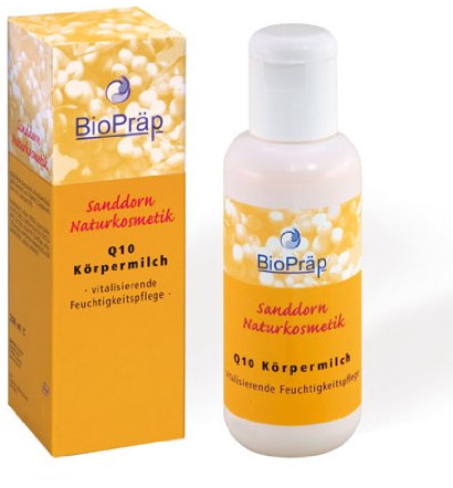 Q10 Körpermilch mit Sanddorn 200 ml