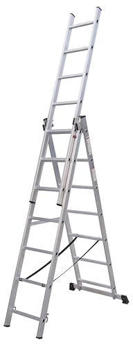 Sealey ACL307 Aluminium Extension Combination Ladder 3x7 EN 131