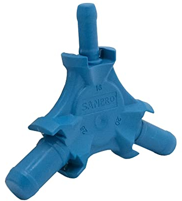 Sanpro Kalibrierer - Entgrater (innen + außen) für Verbundrohr 16x2, 20x2, 26x3 (Rohr Rohrkalibrierer kalibrieren entgraten anfasen Verbundrohr Steckfitting Steckfit) Ausführung: Multi