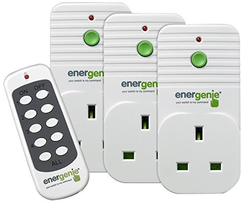 Energenie Ener002-3 3 X Rc Sockets And Controller