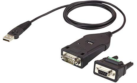 ATEN USB to RS422 RS485 2 port plug-and-play Adapter Converter UC485, up to 921.6 Kbps, supports Windows Vista / 7 and above, Mac and Linux, Terminal/ECHO mode by mode, UK, 1 KVM Market Leader