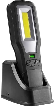 everActive COB LED Werkstattlampe, Arbeitsleuchte, 10W, 550 Lumen, zwei unabhängige Lichtquellen, wiederaufladbar, wasserdicht, Modell: WL-600R