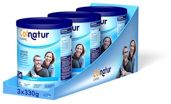 Colnatur Classic Neutro 3PACK | 918g | Colágeno en polvo con Vitamina C para Huesos y Articulaciones - Amazon Exclusive