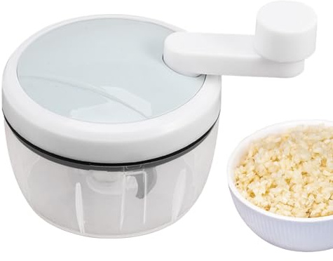Honhoha Tritatutto Manuale per cipolle, Tritatutto Manuale per Alimenti, Trita Aglio e tritaverdure, Robot da Cucina per Tagliare la Cipolla, tritacarne, smerigliatrice per Aglio