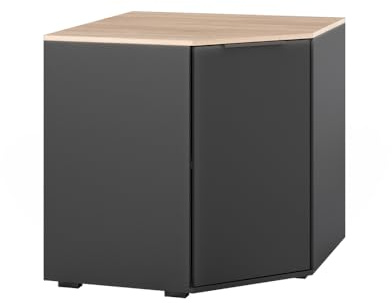Vicco Sideboard Betti, Anthracite/Sonoma, 77.9x77.9cm