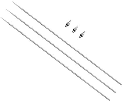 Airbrush-Nadel, Airbrush-Kit-Ersatz, 3 Set 0,4 Mm Airbrush-Düse, Airbrush-Zubehör für Spritzpistolen-Spritzgerät