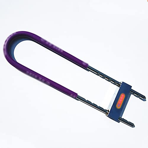 U Lock Bloqueo Cerradura En Forma De U Cerradura En Forma De U Puerta De Vidrio Cerradura Para Motocicleta Con 3 Llaves Cerradura En U De Seguridad De Acero De Alta Resistencia Candado Bicicleta