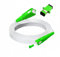 MiusKiw Cavo Fibra Ottica SC/APC per TIM, Vodafone, WindTre, Fastweb, Iliad, Con un Adattatore fibra ottica gratuito, Bretella fibra ottica Simplex Monomodale (50M)