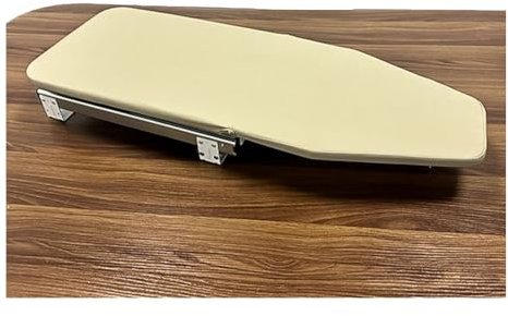 Tabla de planchar plegable de pared que ahorra espacio, diseño extraíble con cierre suave, perfecta para espacios pequeños, almacenamiento de armario, 80 x 30 cm, ideal para un planchado eficiente
