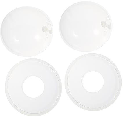 UKCOCO 2 Contenitori per Latte Materno in Silicone Perdita Raccoglilatte Riutilizzabili e Facili per Allattamento e Conservazione