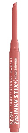 NYX Professional Makeup Wasserfester Cream Gel Eyeliner, Bis zu 24 Stunden Halt, Epic Inky Stix, Farbe: Blush!