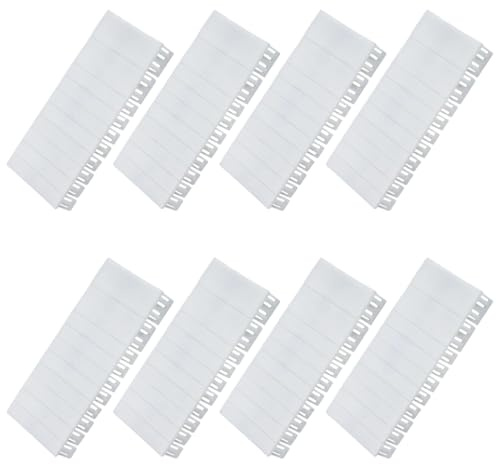 MOLZINY 8 Pièces caches modulaires 6TE pour coffret électrique Cache aveugle pour tableau de distribution Extensibles à 12TE Compatibles F-Tronic Hager Hensel Cache aveugle pour tableau distribution