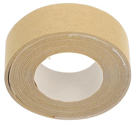 Ipetboom Cinta Adhesiva Autoadhesiva para Pantallas de Lámparas Tela para Ribetear Bordes 5 Metros Color Beige Claro Cinta Flexible para Reparación y Manualidades Decoración del Hogar