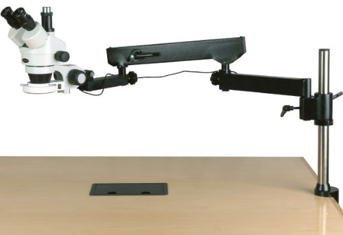 AmScope SM-8TW2-144S Trinocular Stereo Zoom Microscope