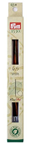 Prym 223727 Tunesische Häkelnadelspitze NATURAL 6,5 mm
