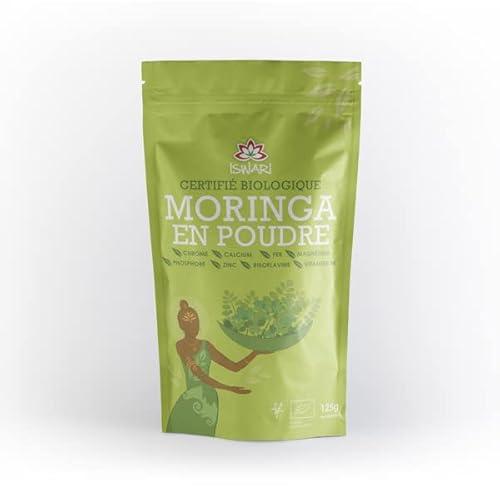 Iswari – Moringa en polvo 125 g – Lote de 2