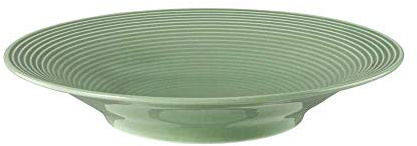 Seltmann Beat - Plato hondo (redondo, 22,5 cm, 6 piezas), color verde