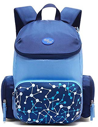 pinsheng Grande Capacité Multifonctionnel Cartable Mignon Fille Colonne Vertébrale Légère Enfant Sac À Dos R8021 Trompette Bleue