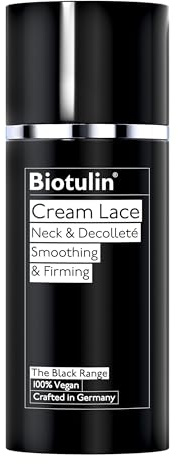 BIOTULIN Cream Lace 100ml | Lotion für ein faltenfreies Dekolleté | Anti-Aging Creme für Körper und Hals | Biotulin + vegane Aminosäuren