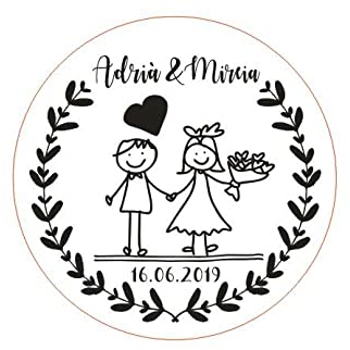 Abrebotellas de cerveza personalizado - Lindo novio de boda y estilo de novia Aniversario de boda Fecha Personalización Divertida decoración de madera Imán de madera Magnético Favor de fiesta Re