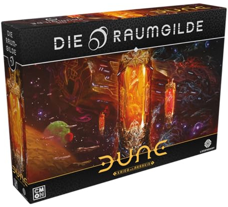 CMON, Dune: Krieg um Arrakis – Die Raumgilde, Erweiterung, Expertenspiel, Strategiespiel, 2-4 Spieler, Ab 14+ Jahren, 120 Minuten, Deutsch