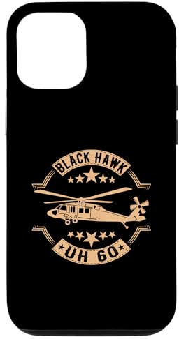 Patriotische USA-Flagge Militärhubschrauber UH-60 Black Hawk Hülle für iPhone 15 Pro