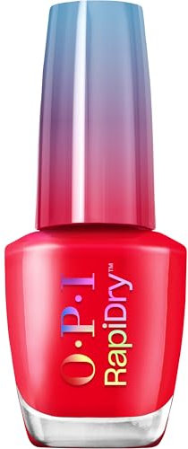 OPI RapiDry™ Smalto ad Asciugatura Rapida - Smalto Rosso, Haul Sass - Smalto ad Asciugatura Rapida, Vegano, a Prova di Sbavature (9ml)