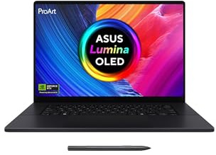 ASUS ProArt 16 OLED H7606WP Laptop | 16.0” 3K OLED Touchscreen | CoPilot+ PC | AMD Ryzen AI 9 HX 370 | NVIDIA GeForce RTX 5070 | 64GB RAM | 2TB PCIe SSD | Backlit Keyboard | Windows 11