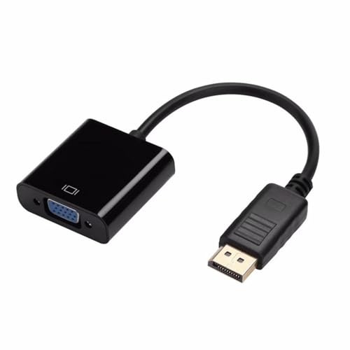 Multifunktionaler DisplayPort-auf-VGA/HDTV-Adapter-Konverter 1080p zum Anschluss von Computer an Monitor oder HDTV 1920 x 1080