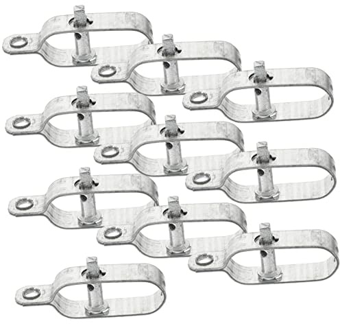 Yardenfun 10pezzi Tenditore Per Funi Metalliche in Ferro Tenditore Per Filo Ferro Resistente All Ossidazione Antiruggine e Antiusura Strumento Leggero Facile Da Usare e Trasportare