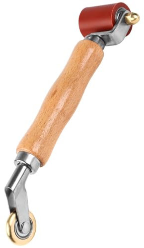 Rullo di pressione in gomma multiuso con impugnatura ergonomica, eccellente per artigiani ambiziosi e progetti in metallo