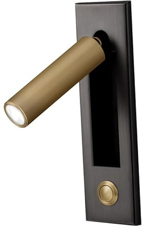 MQDLJSE Applique da Parete per Lettura da Comodino, Lampada da Parete a LED Regolabile, luci notturne, apparecchio di Illuminazione da Parete Bianco Caldo 3000K per testiera, corridoio, sc