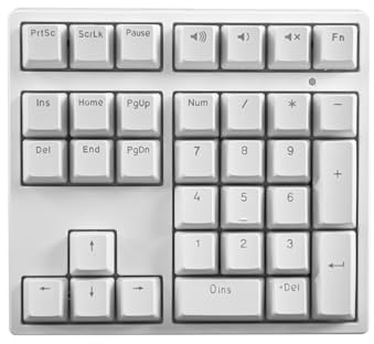XAGMODSHN Pavé numérique filaire 34 ports USB avec pavé numérique externe portable pour ordinateur portable, design ergonomique