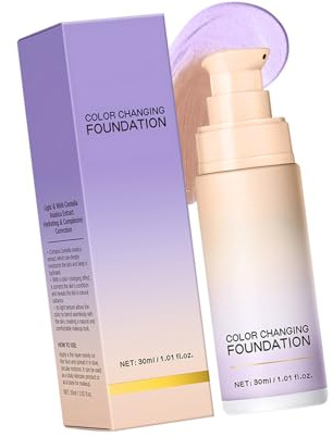 Color Changing Foundationed Liquid Base Makeup Base Concealer All Skin Tone Moisturizing Concealer for Face Makeup