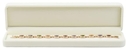 sammet ringlådor sammet ring smyckeskrin beige örhänge halsband armband förvaringsväska organiserare för bröllop (lång kedjelåda)