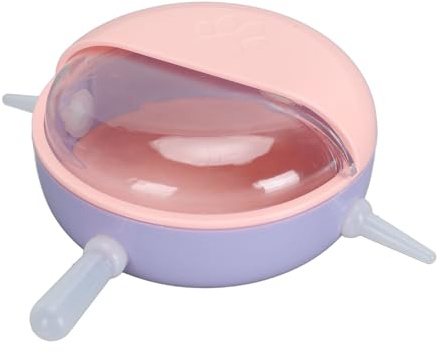 Hamwesh Mangeoire à Lait pour Chiot, 5 Tétines pour Chiots Nouveau-nés, Chatons, Biberons pour Chiots pour l'allaitement avec Couvercle pour Dispositif d'allaitement Anti-étouffement pour Animaux
