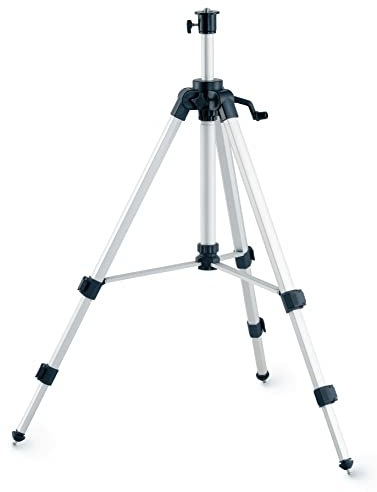LEICA 302000 - Trípode de aluminio FS 10 con columna telescópica para niveles láser rotativos Roteo