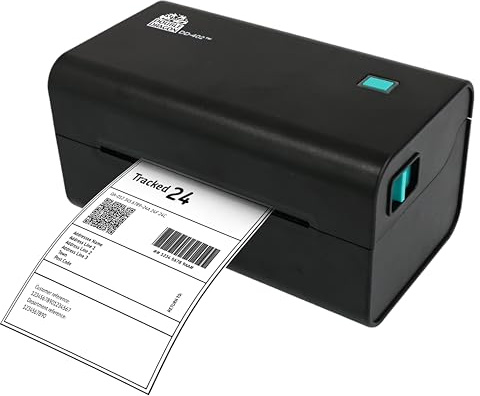 Double Dragon 4” Direct Thermal Label Printer – USB Wired Connection only, No Bluetooth or Wi-Fi, 203 DPI High-Speed Shipping & Barcode Printer for Windows & Mac, 4x6 Compatible, No Ink or Ribbon