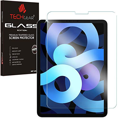 TECHGEAR Matte Glas kompatibel mit iPad Air 4, Air 5 [2020, 2022 4. 5. Generation] Matt Blendschutz Schutzfolie Auflage, Original gehärtetes Glas Displayschutzfolie kompatibel mit iPad Air 10.9 Zoll