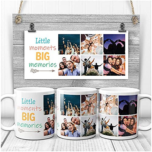 yyfq Tazza personalizzata regalo per amici e familiari tazze da latte tazza personalizzata qualsiasi immagine foto personalizzata caffè regalo di compleanno (B)