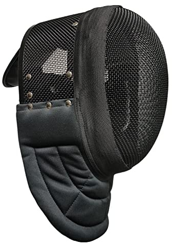 ASAki CE350N Hema Zaunmaske mit herausnehmbarem Futter und 350N stichfestem Stoff. Stoßfest, atmungsaktiv und verstellbar für Hema-Ausrüstung (L)