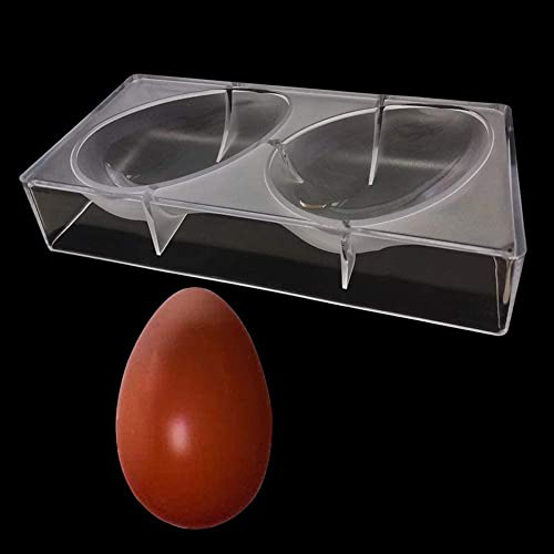 Moule de transfert de chocolat en forme d'œuf de Pâques 3D, moules à chocolat en polycarbonate, outils de pâtisserie, moule à pâtisserie, moule transparent pour chocolat, moule à bonbons